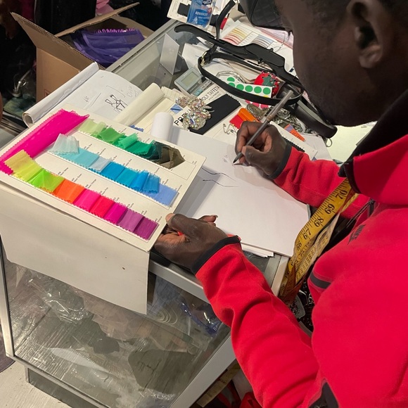 Taylor Swift Lavender Haze & Bejeweled Eras Tour Dress - custom made in NYC - Picture 3 of 7